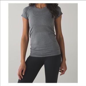 Lululemon swiftly tech short sleeve shirt grey 8